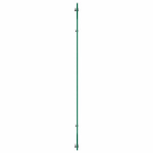 Rivestimento da Cucina 2 pz-Set di 2 Paraschizzi per Cucina Nero 110 x 60 cm vetro temperato