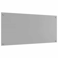 Rivestimento da Cucina 2 pcs Grigio chiaro 110 x 50 cm 3415501