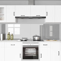 Rivestimento da Cucina 2 pcs Grigio chiaro 110 x 60 cm 3415502