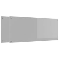 Rivestimento da Cucina 2 pcs Grigio chiaro 120 x 50 cm 3415504