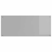 Rivestimento da Cucina 2 pcs Grigio chiaro 120 x 50 cm 3415504