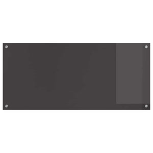 Rivestimento da Cucina 2 pcs Grigio scuro 110 x 50 cm 3415507