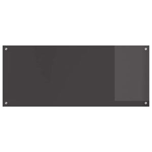 Rivestimento da Cucina 2 pcs Grigio scuro 120 x 50 cm 3415510