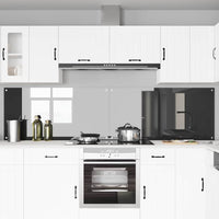 Rivestimento da Cucina 2 pcs Grigio scuro 120 x 60 cm 3415511