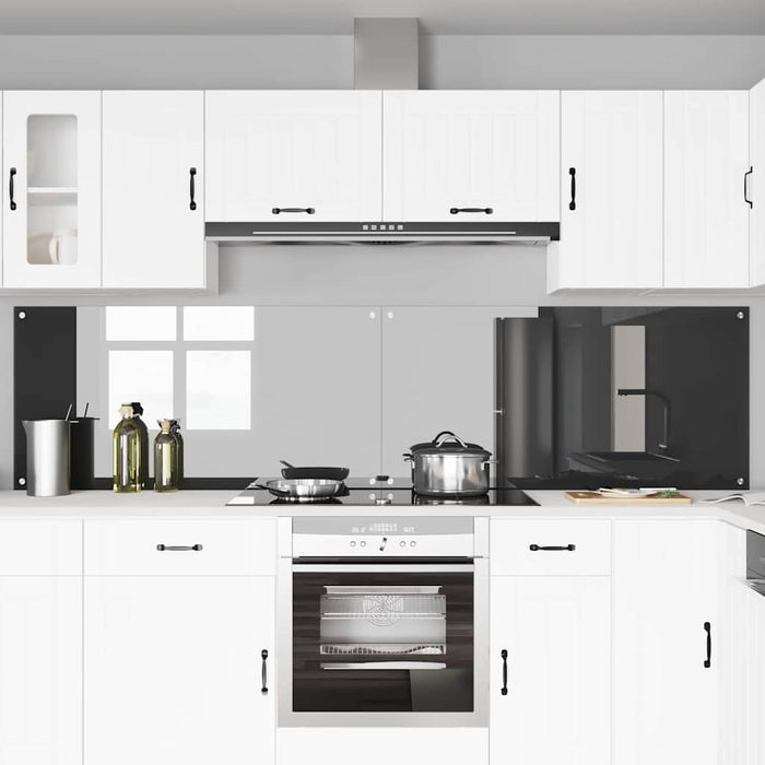 Rivestimento da Cucina 2 pcs Grigio scuro 120 x 60 cm 3415511