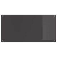 Rivestimento da Cucina 2 pcs Grigio scuro 120 x 60 cm 3415511