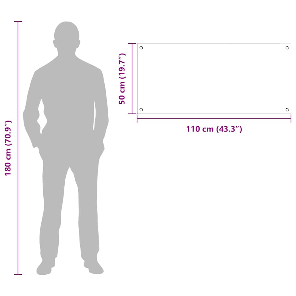 Rivestimento da Cucina 2 pcs Giallo 110 x 50 cm vetro temperato 3415513