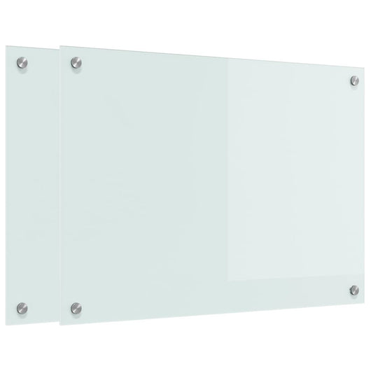 Rivestimento da Cucina Bianco 70 x 50 x 0.8 cm vetro temperato 3415519