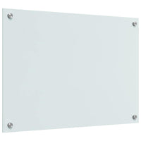 Rivestimento da Cucina Bianco 70 x 50 x 0.8 cm vetro temperato 3415519