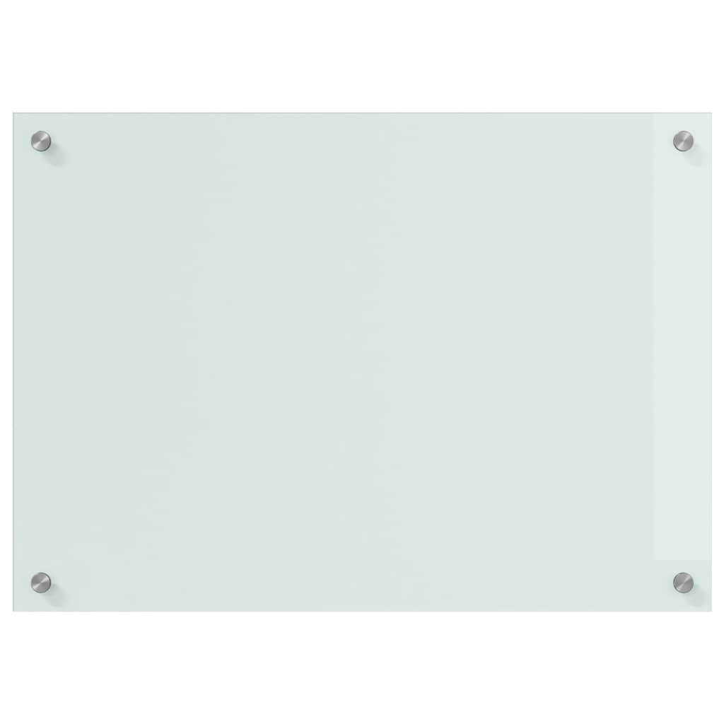 Rivestimento da Cucina Bianco 70 x 50 x 0.8 cm vetro temperato 3415519