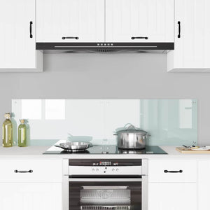 Rivestimento da Cucina Bianco 80 x 40 x 0.8 cm vetro temperato 3415521