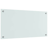 Rivestimento da Cucina Bianco 80 x 40 x 0.8 cm vetro temperato 3415521