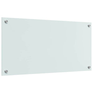 Rivestimento da Cucina Bianco 80 x 40 x 0.8 cm vetro temperato 3415521