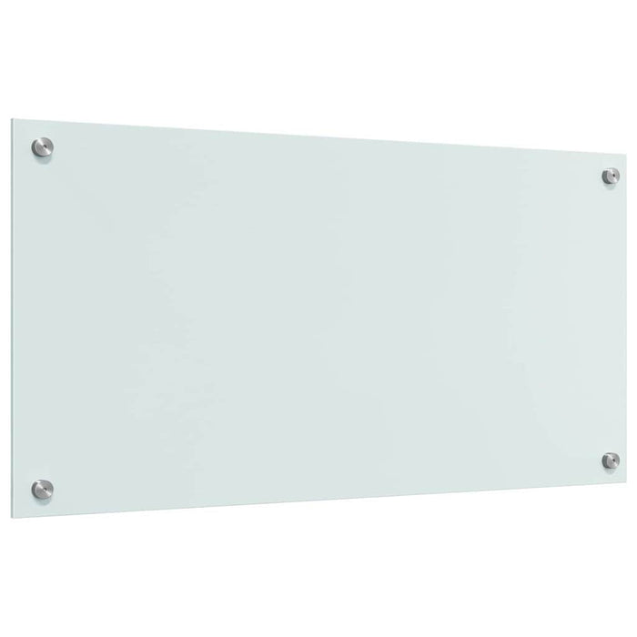 Rivestimento da Cucina Bianco 80 x 40 x 0.8 cm vetro temperato 3415521