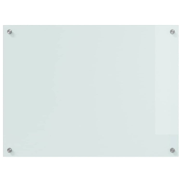 Rivestimento da Cucina Bianco 80 x 60 x 0.8 cm vetro temperato 3415523