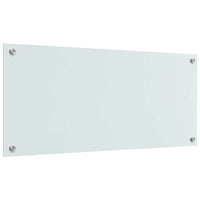 Rivestimento da Cucina Bianco 90 x 40 x 0,8 cm vetro temperato 3415524