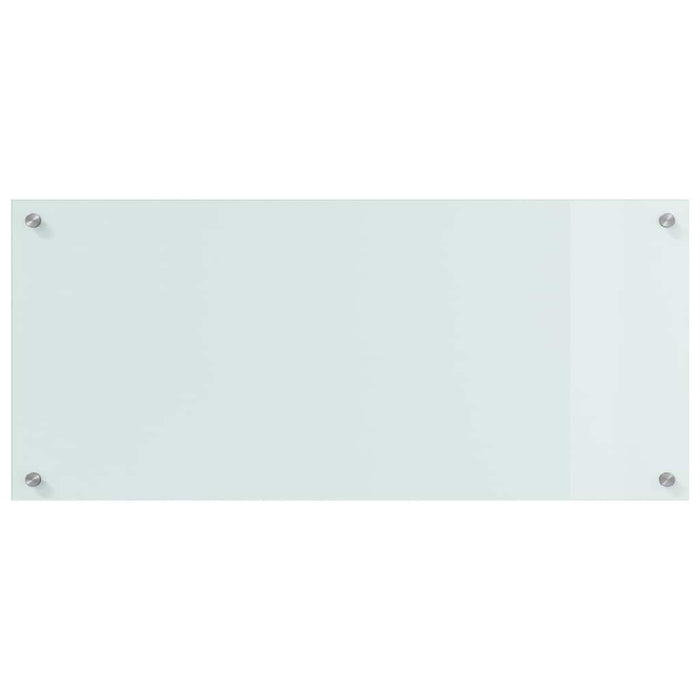 Rivestimento da Cucina Bianco 90 x 40 x 0,8 cm vetro temperato 3415524