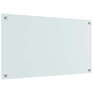 Rivestimento da Cucina Bianco 90 x 50 x 0.8 cm vetro temperato 3415525