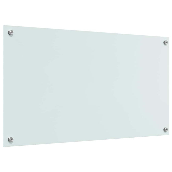 Rivestimento da Cucina Bianco 90 x 50 x 0.8 cm vetro temperato 3415525