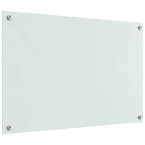 Rivestimento da Cucina Bianco 90 x 60 x 0.8 cm vetro temperato 3415526