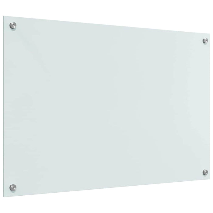 Rivestimento da Cucina Bianco 90 x 60 x 0.8 cm vetro temperato 3415526