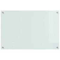 Rivestimento da Cucina Bianco 90 x 60 x 0.8 cm vetro temperato 3415526