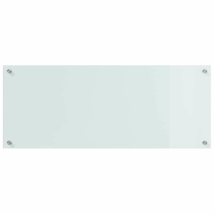 Rivestimento da Cucina Bianco 100 x 40 x 0.8 cm vetro temperato 3415527