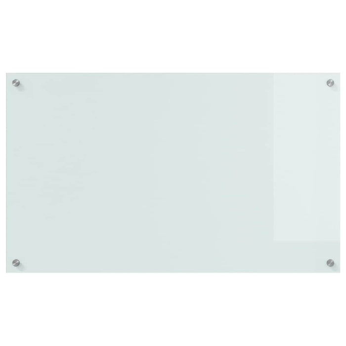 Rivestimento da Cucina Bianco 100 x 60 x 0.8 cm vetro temperato 3415529