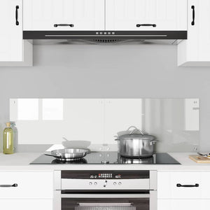 Rivestimento da Cucina 2 pz-Set di 2 Paraschizzi per Cucina Trasparente 70 x 40 cm