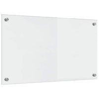 Rivestimento da Cucina 2 pz-Set di 2 Paraschizzi per Cucina Trasparente 70 x 40 cm