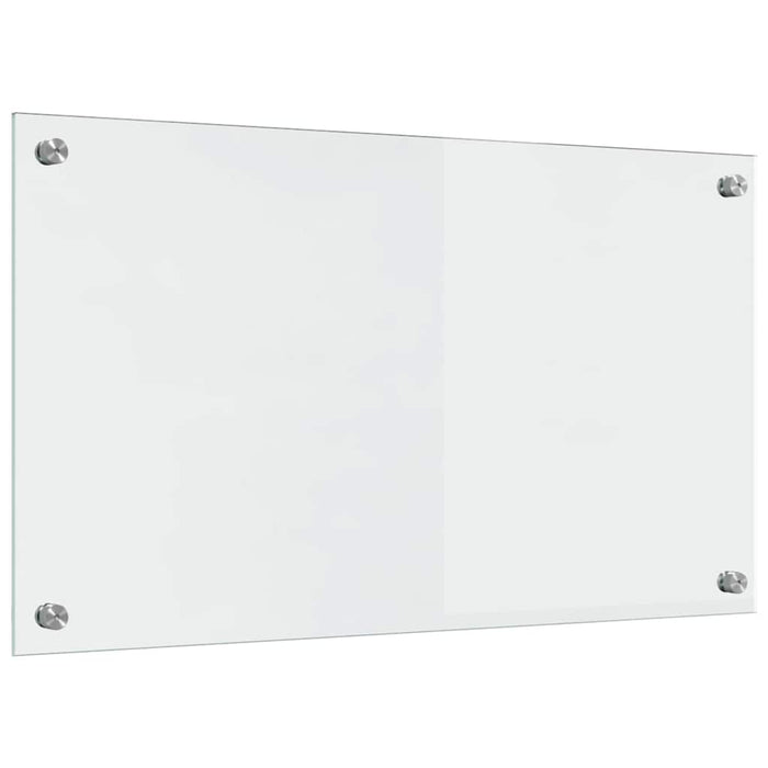 Rivestimento da Cucina 2 pz-Set di 2 Paraschizzi per Cucina Trasparente 70 x 40 cm