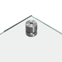 Rivestimento da Cucina 2 pz-Set di 2 Paraschizzi per Cucina Trasparente 70 x 50 cm