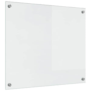 Rivestimento da Cucina 2 pz-Set di 2 Paraschizzi per Cucina Trasparente 70 x 60 cm