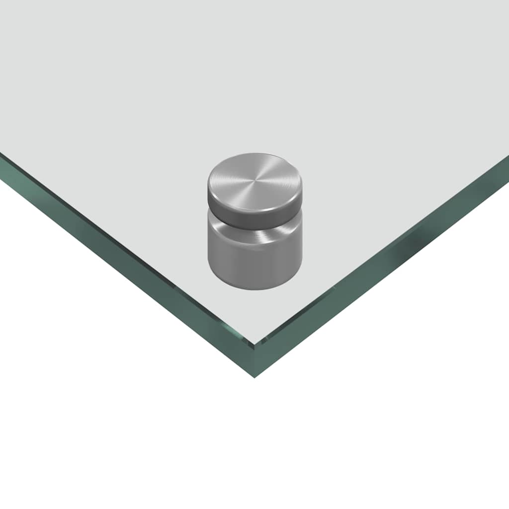 Rivestimento da Cucina 2 pz-Set di 2 Paraschizzi per Cucina Trasparente 90 x 60 cm 805031