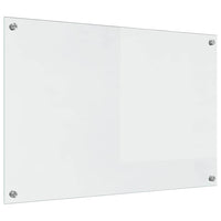 Rivestimento da Cucina 2 pz-Set di 2 Paraschizzi per Cucina Trasparente 90 x 60 cm 805031