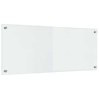 Rivestimento da Cucina 2 pz-Set di 2 Paraschizzi per Cucina Trasparente 100 x 40 cm 475383