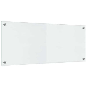 Rivestimento da Cucina 2 pz-Set di 2 Paraschizzi per Cucina Trasparente 100 x 40 cm 475383