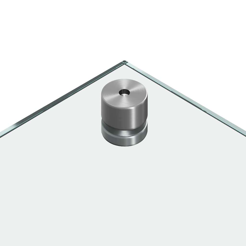 Rivestimento da Cucina 2 pz-Set di 2 Paraschizzi per Cucina Trasparente 100 x 50 cm 178681