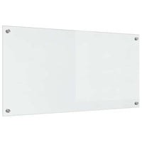 Rivestimento da Cucina 2 pz-Set di 2 Paraschizzi per Cucina Trasparente 100 x 50 cm 178681