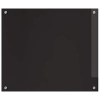 Rivestimento da Cucina Nero 70 x 60 x 0.8 cm vetro temperato 3415544