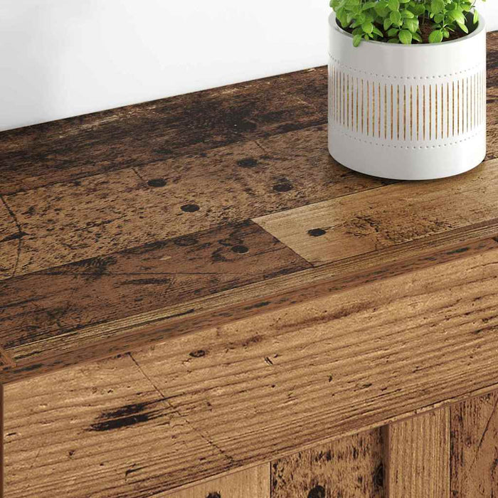 Armadietti a Muro 2 pcs Legno vecchio 69,5 x 34 x 90 cm 3415556