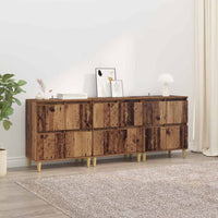 Sideboards 3 pcs Legno vecchio 60 x 35 x 70 cm 3415557