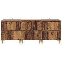 Sideboards 3 pcs Legno vecchio 60 x 35 x 70 cm 3415557