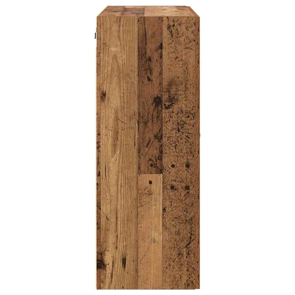 Armadietti a Muro 2 pcs Legno vecchio 69,5 x 34 x 90 cm 3415558