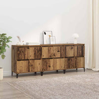 Sideboards 3 pcs Legno vecchio 60 x 35 x 70 cm 3415564