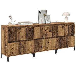 Sideboards 3 pcs Legno vecchio 60 x 35 x 70 cm 3415564