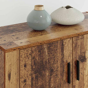 Set Mobile TV da Parete 2 pcs Legno vecchio 80 x 34,5 x 40 cm 3415569