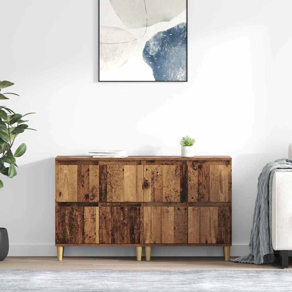 Sideboards 2 pcs Legno vecchio 60 x 35 x 70 cm 3415570