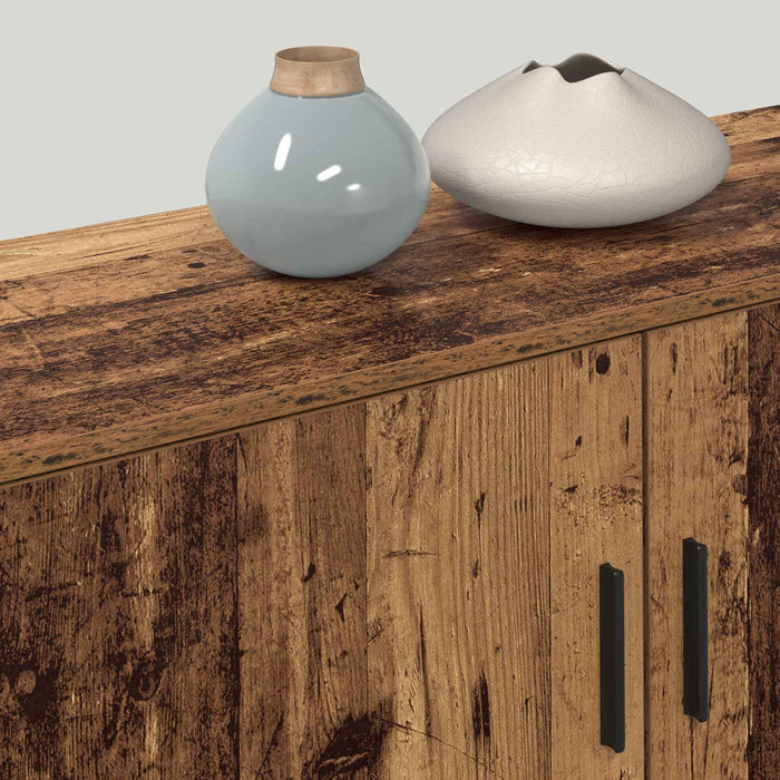 Set Mobile TV da Parete 2 pcs Legno vecchio 100 x 34,5 x 40 cm 3415571