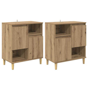 Sideboards 2 pcs Rovere artigianale 60 x 35 x 70 cm 3415572